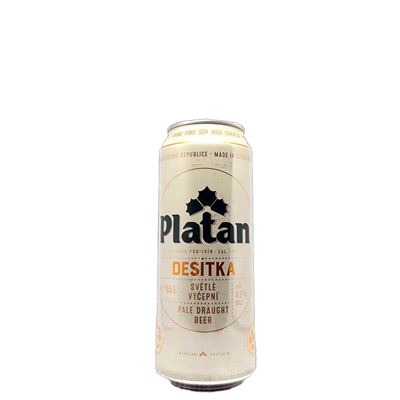 Platan 10 Cseh Világos Sör 4 % 500 ml