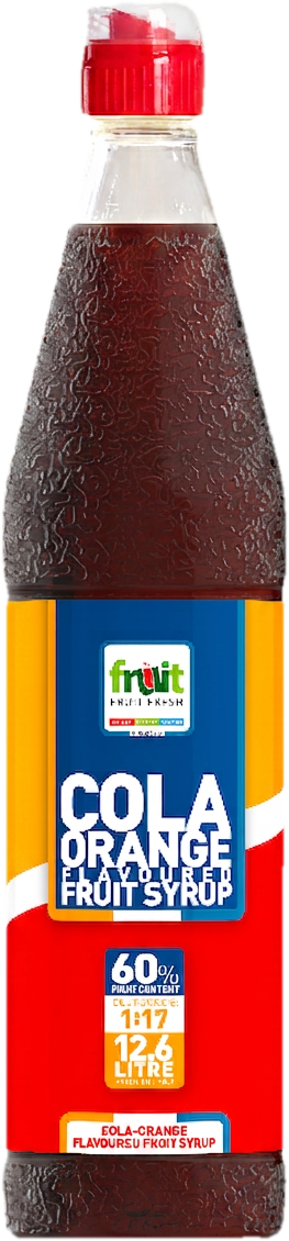 Pölöskei Fruit Fresh cola-narancs gyümölcsszörp