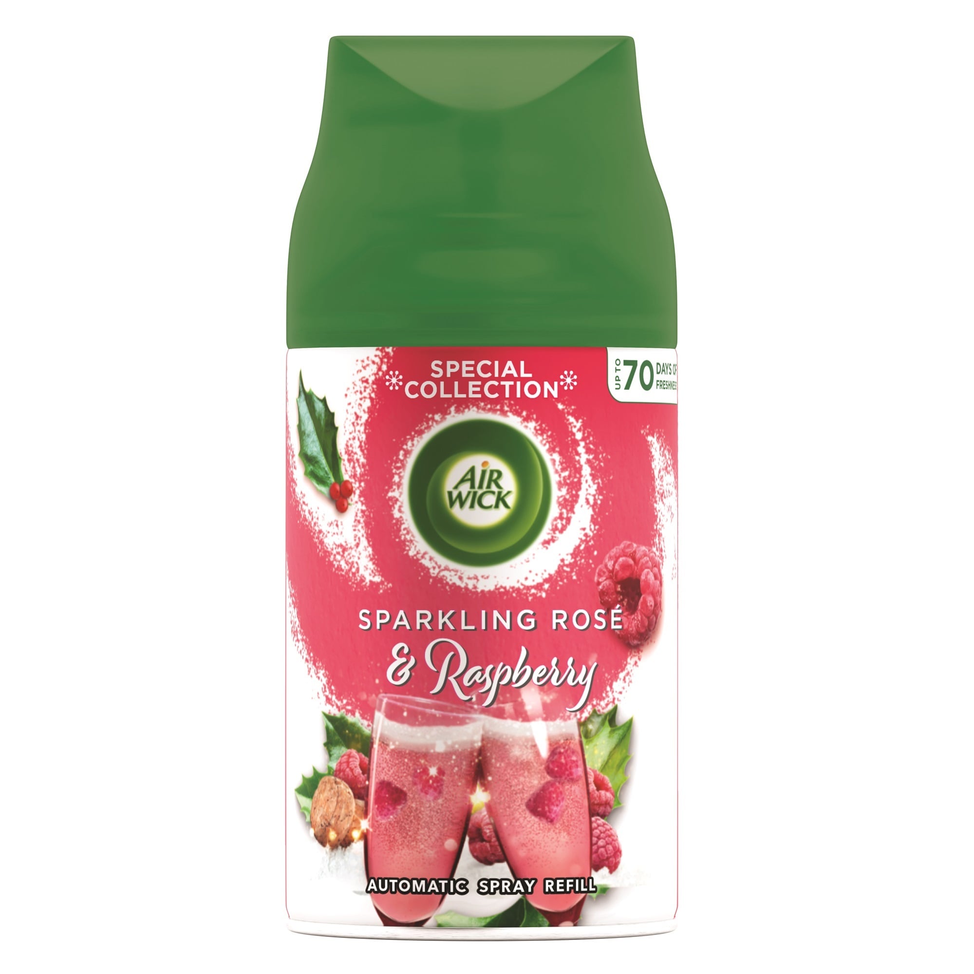 Air Wick Freshmatic Automata Légfrissítő spray utántöltő, Rozé Pezsgő és Málna