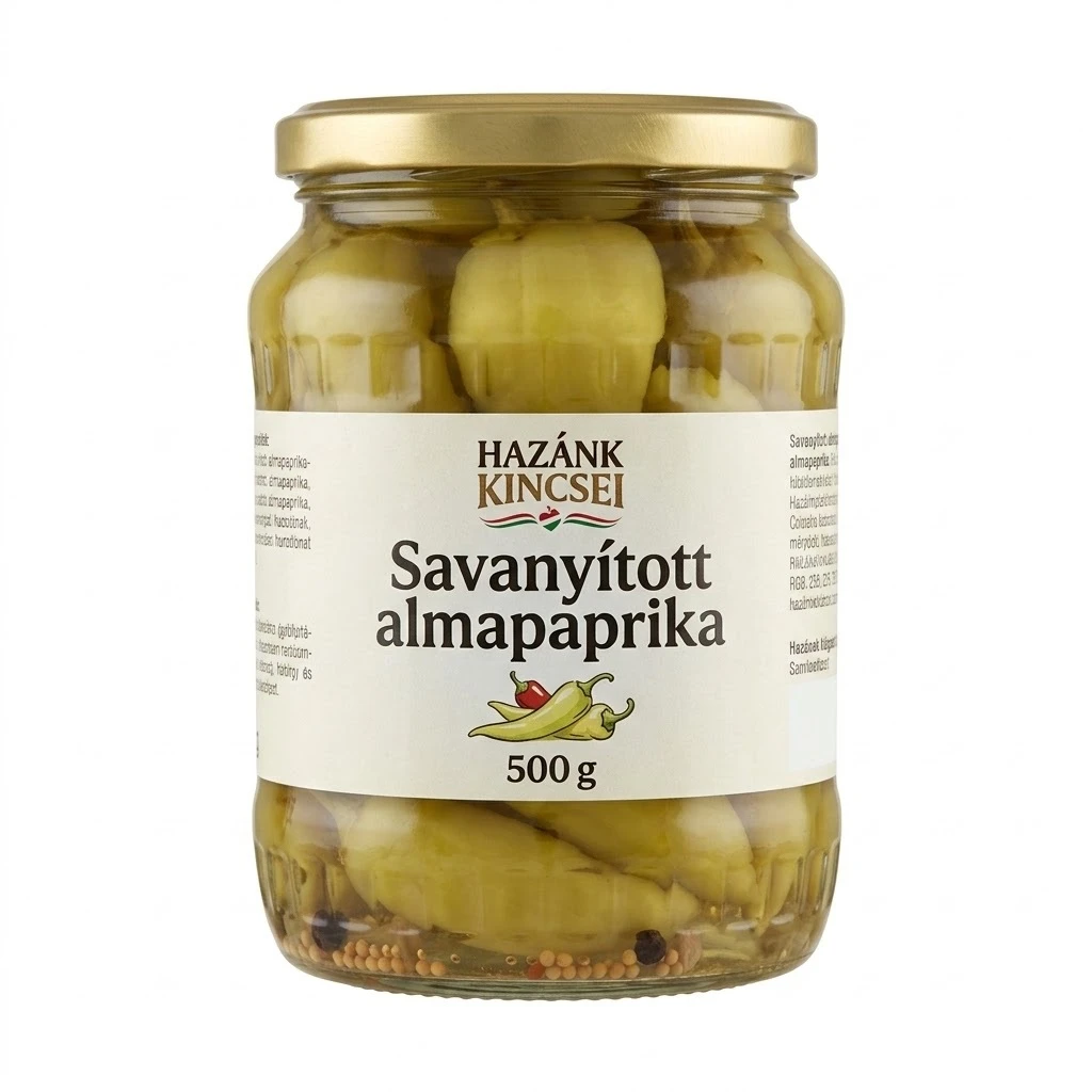 HAZÁNK KINCSEI Savanyított almapaprika