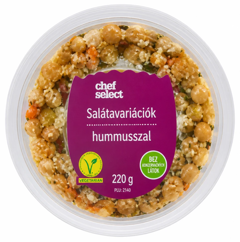 CHEF SELECT Salátavariációk hummusszal