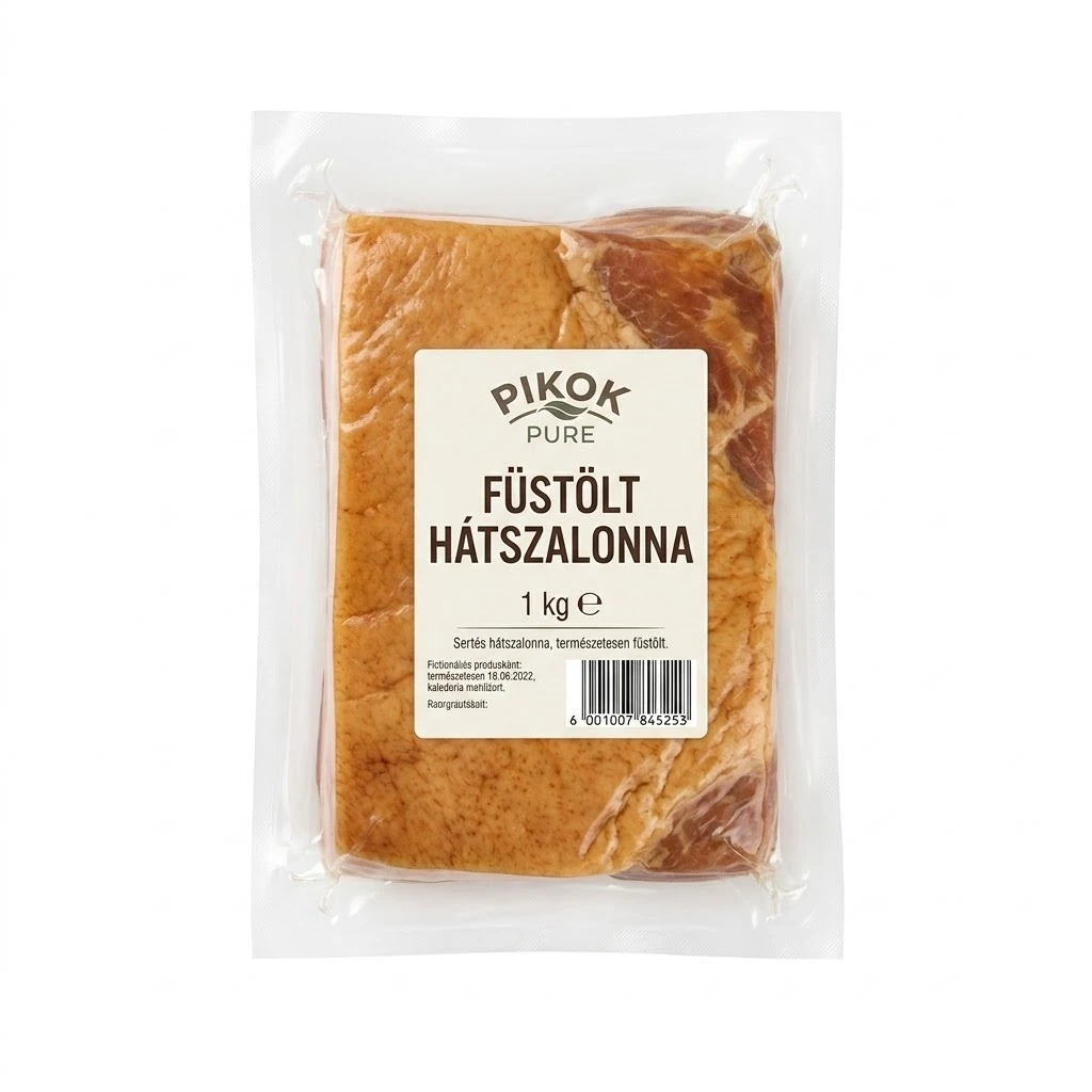 PIKOK PURE Füstölt hátszalonna