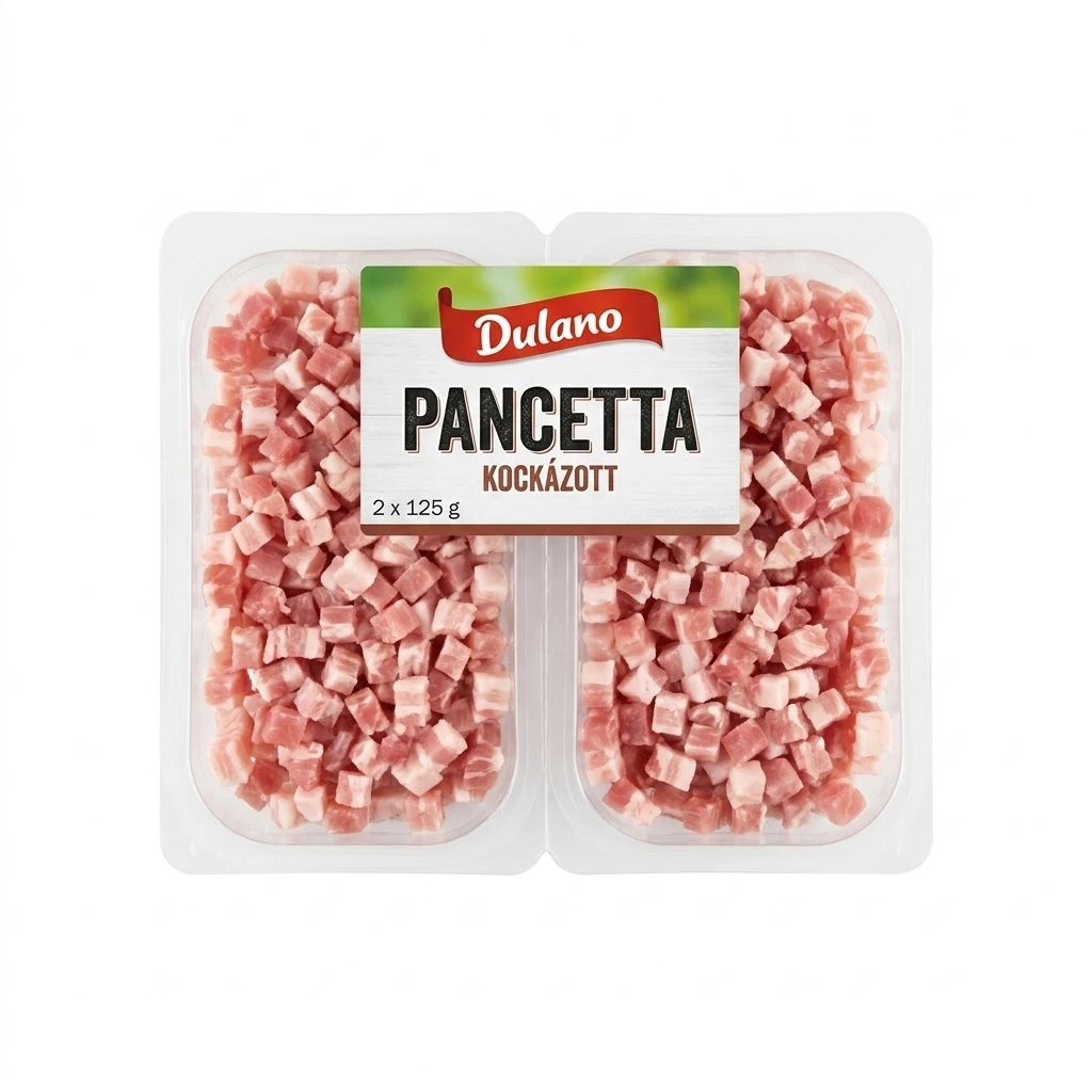 DULANO Kockázott pancetta