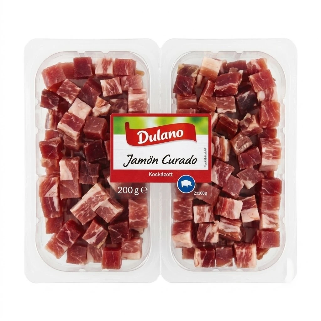 DULANO Jamon Curado sonkakockák