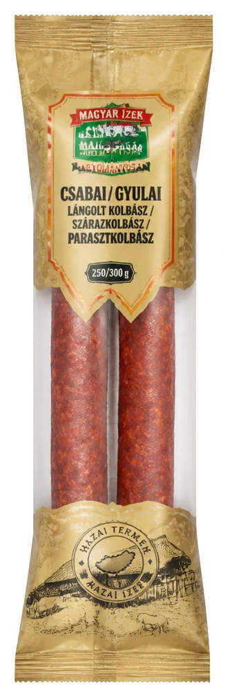 CSABAI / GYULAI Lángolt kolbász / szárazkolbász / parasztkolbász