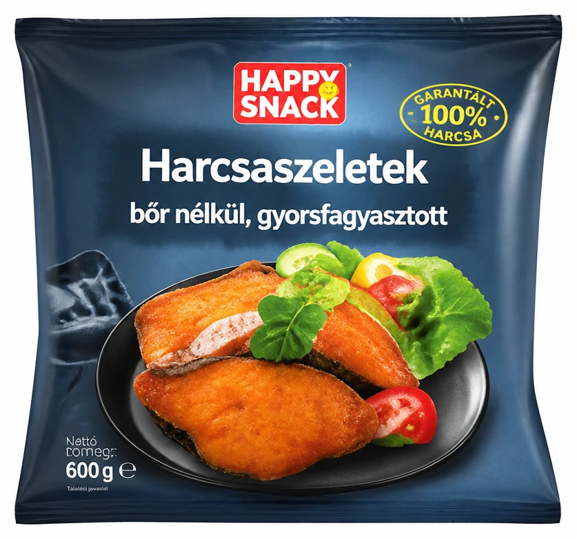 HAPPY SNACK Harcsaszeletek