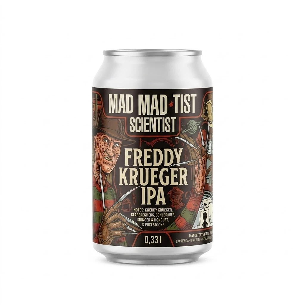MAD SCIENTIST Liquid Cocaine / Freddy Krueger IPA / Távoli Galaxis IPA