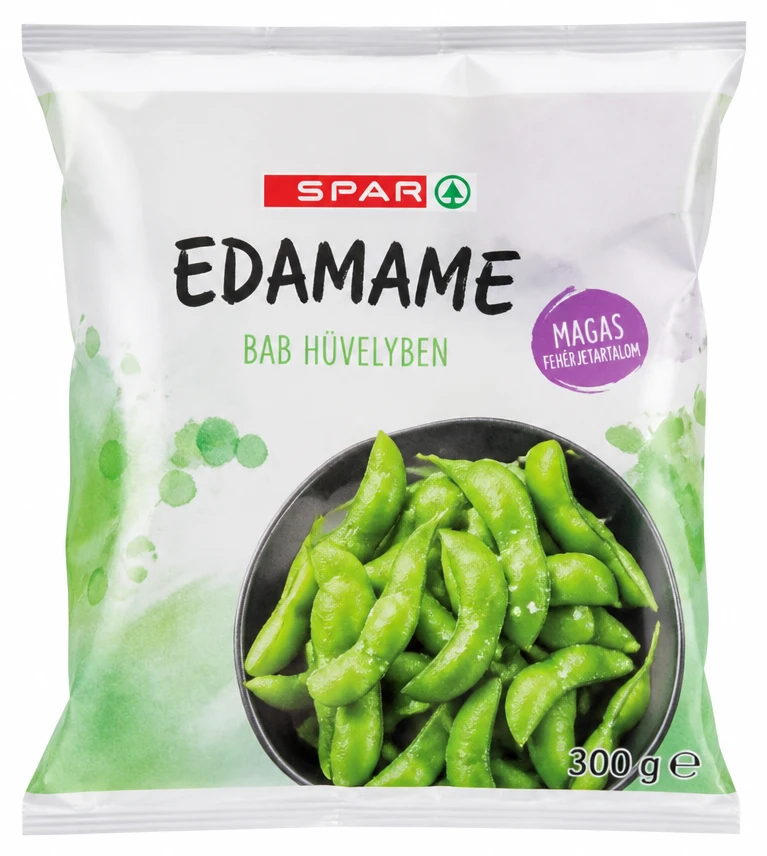SPAR edamame bab hüvelyben