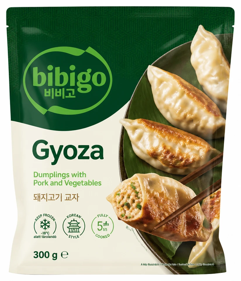 Bibigo gyoza előkészített gyorsfagyasztott