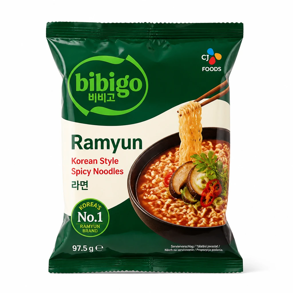 Bibigo Ramyun instant tészta