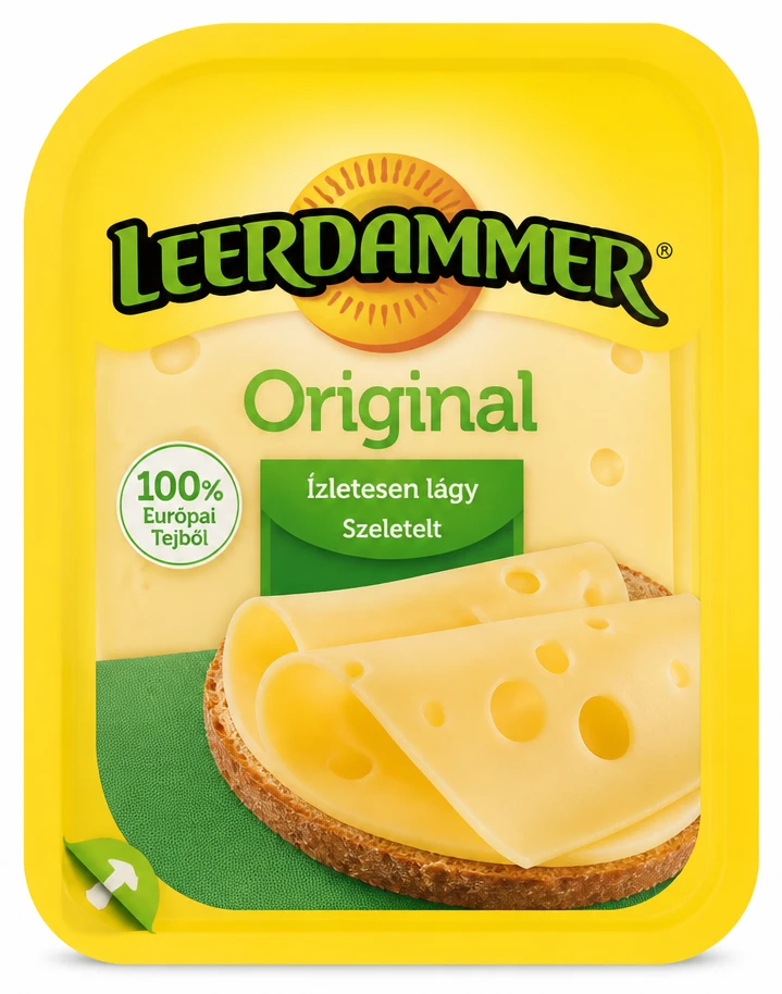 Leerdammer szeletelt sajt