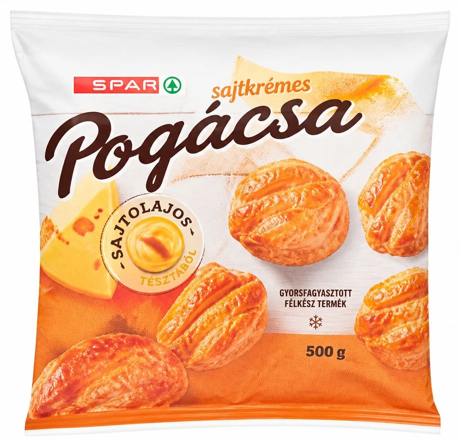 SPAR sajtkrémes pogácsa