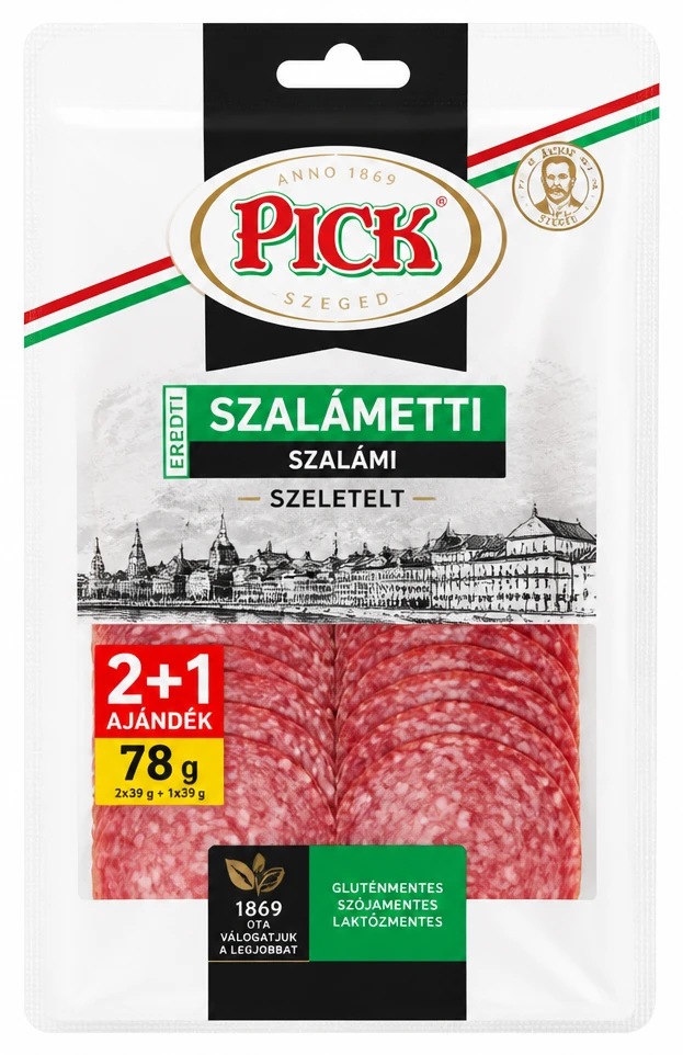Pick Szalametti szalámi szeletelt, csomagolt