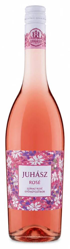 Juhász Rosé száraz rosé gyöngyözőbor