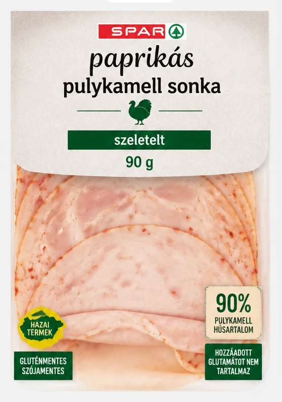 SPAR paprikás pulykamell sonka