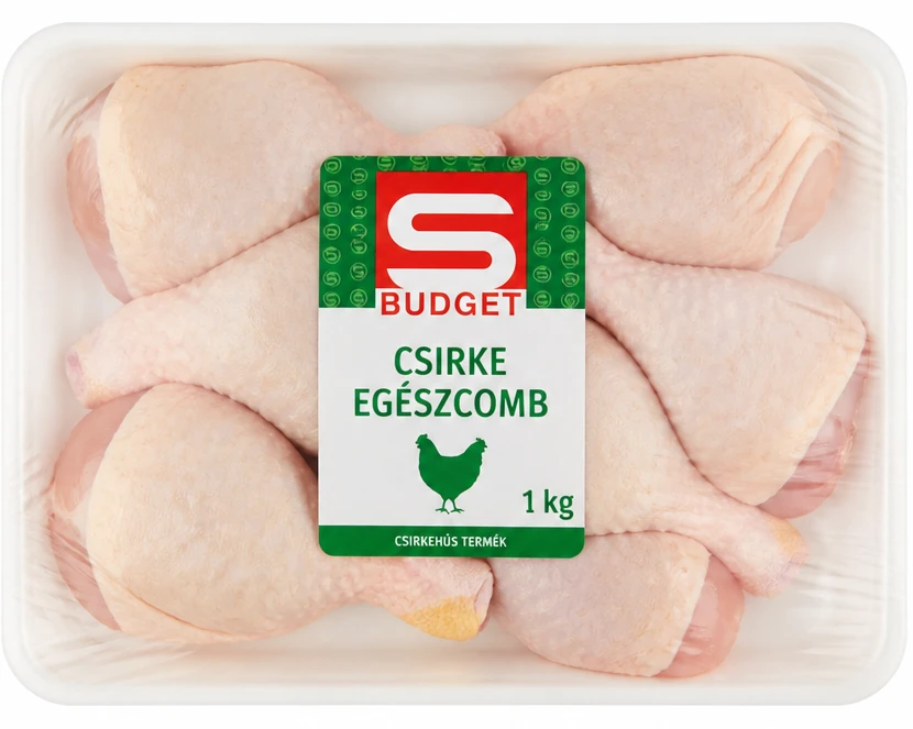 S-BUDGET csirke egészcomb