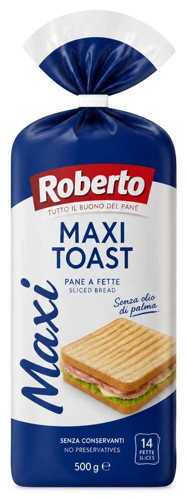 Roberto maxi toast szeletelt, csomagolt