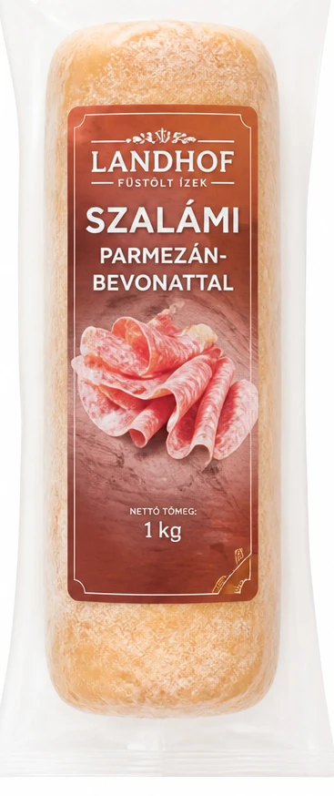 Landhof szalámi parmezánbevonattal