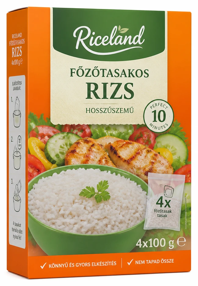 Riceland főzőtasakos rizs