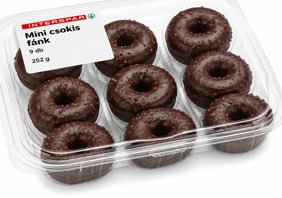 Mini csokis fánk