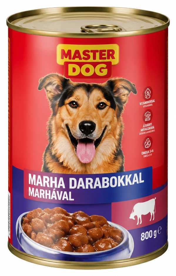 Master Dog kutyaeledel-konzerv