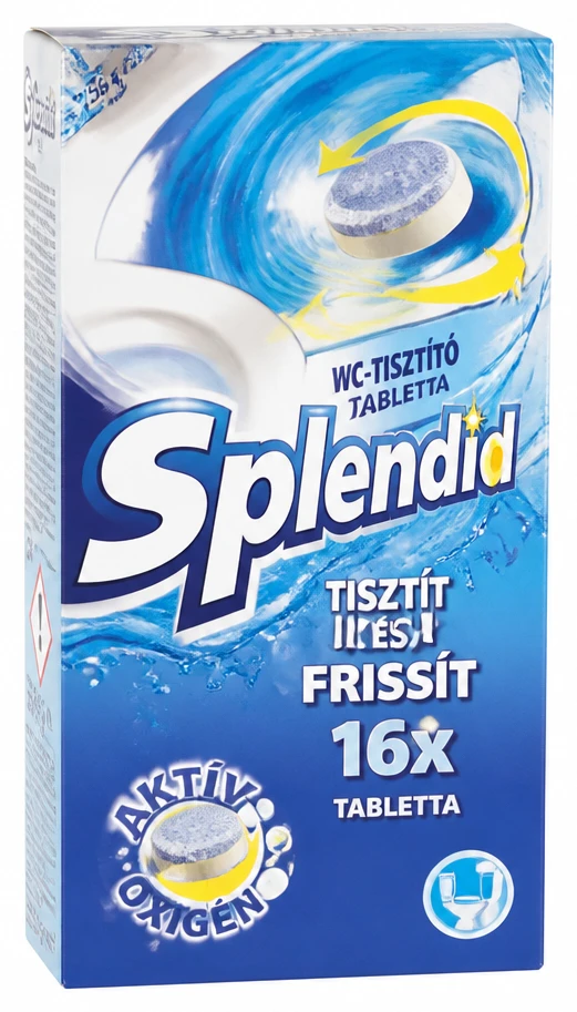 Splendid WC-tisztító tabletta