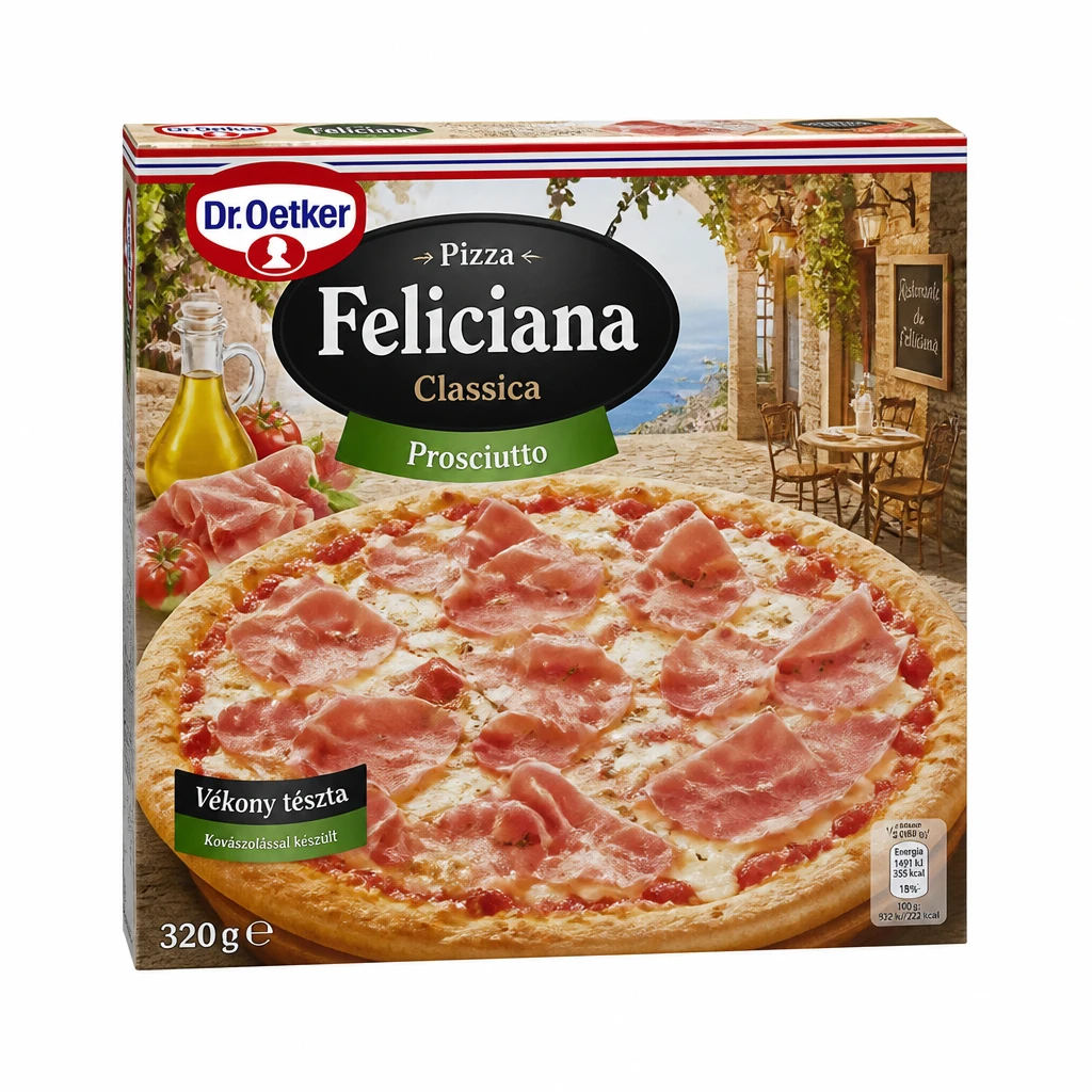 Dr. Oetker Feliciana pizza gyorsfagyasztott