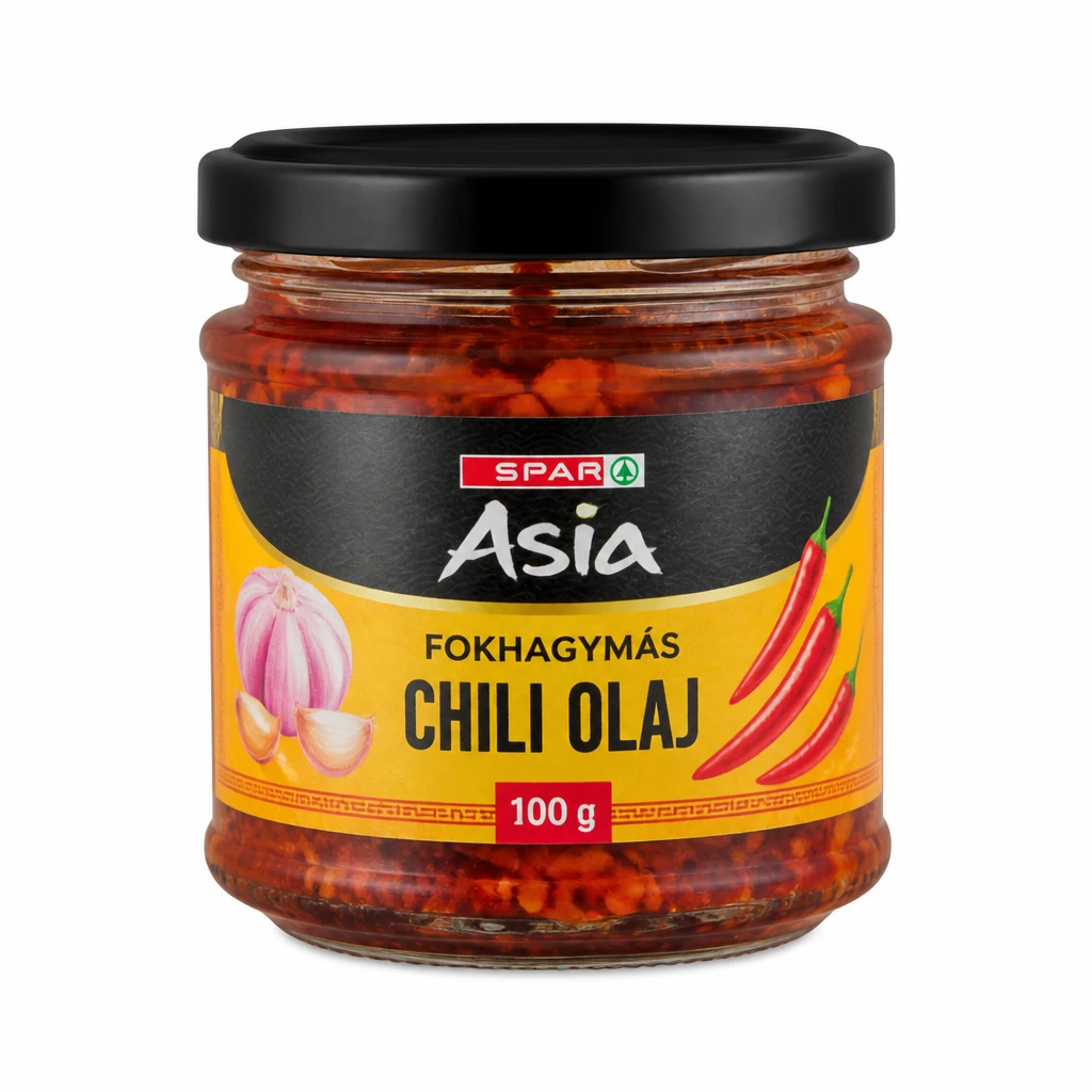 SPAR Asia fokhagymás chili olaj
