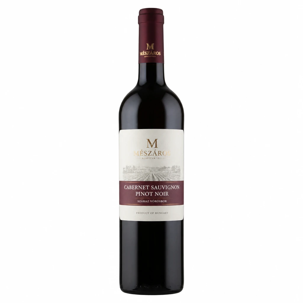 Mészáros Cabernet Sauvignon, Pinot Noir száraz vörösbor