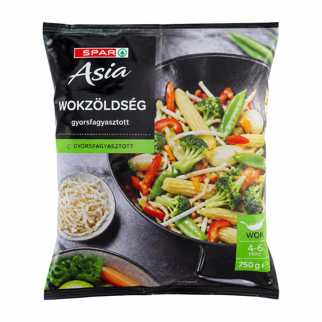 SPAR Asia wokzöldség gyorsfagyasztott