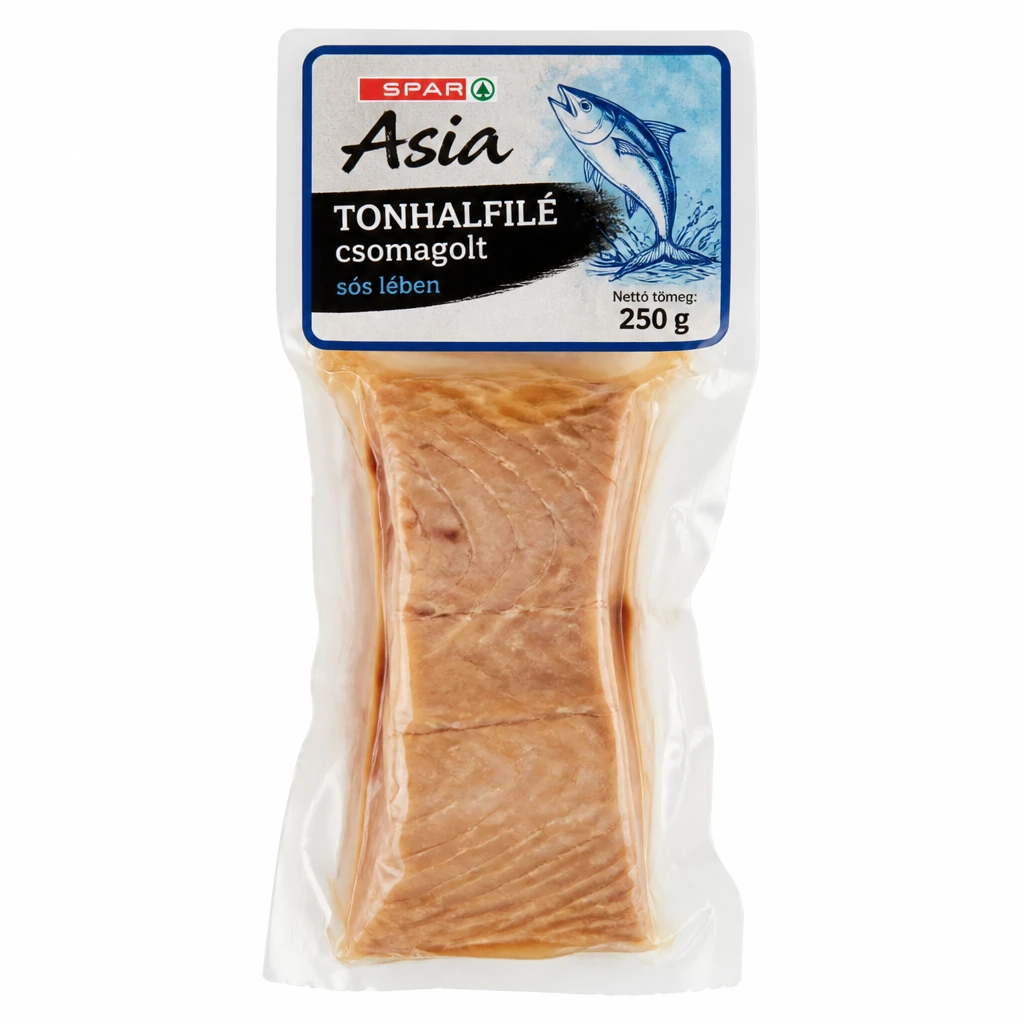SPAR Asia tonhalfilé csomagolt