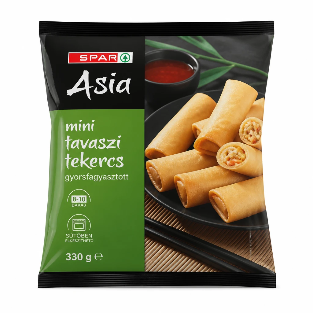 SPAR Asia mini tavaszi tekercs gyorsfagyasztott