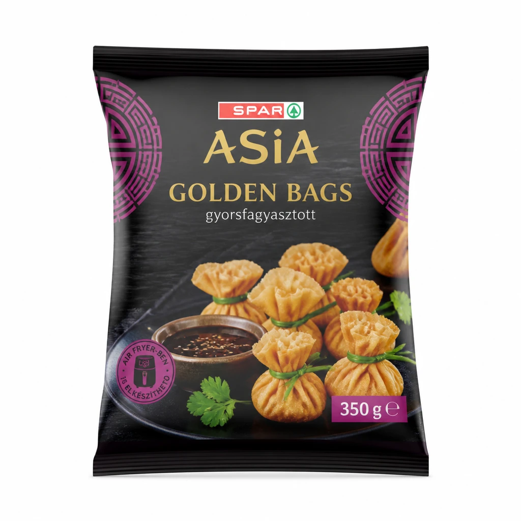 SPAR Asia Golden Bags gyorsfagyasztott