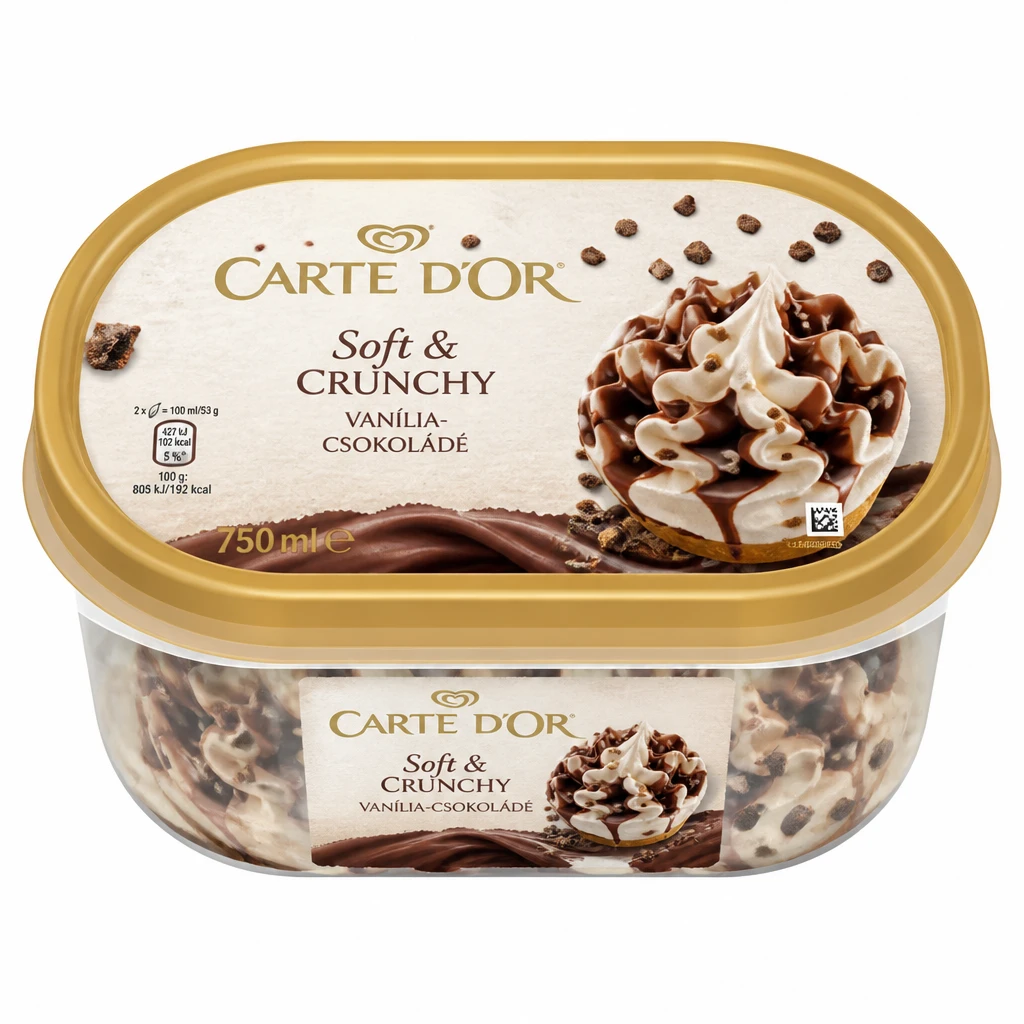 Carte d Or jégkrém Soft&Crunchy