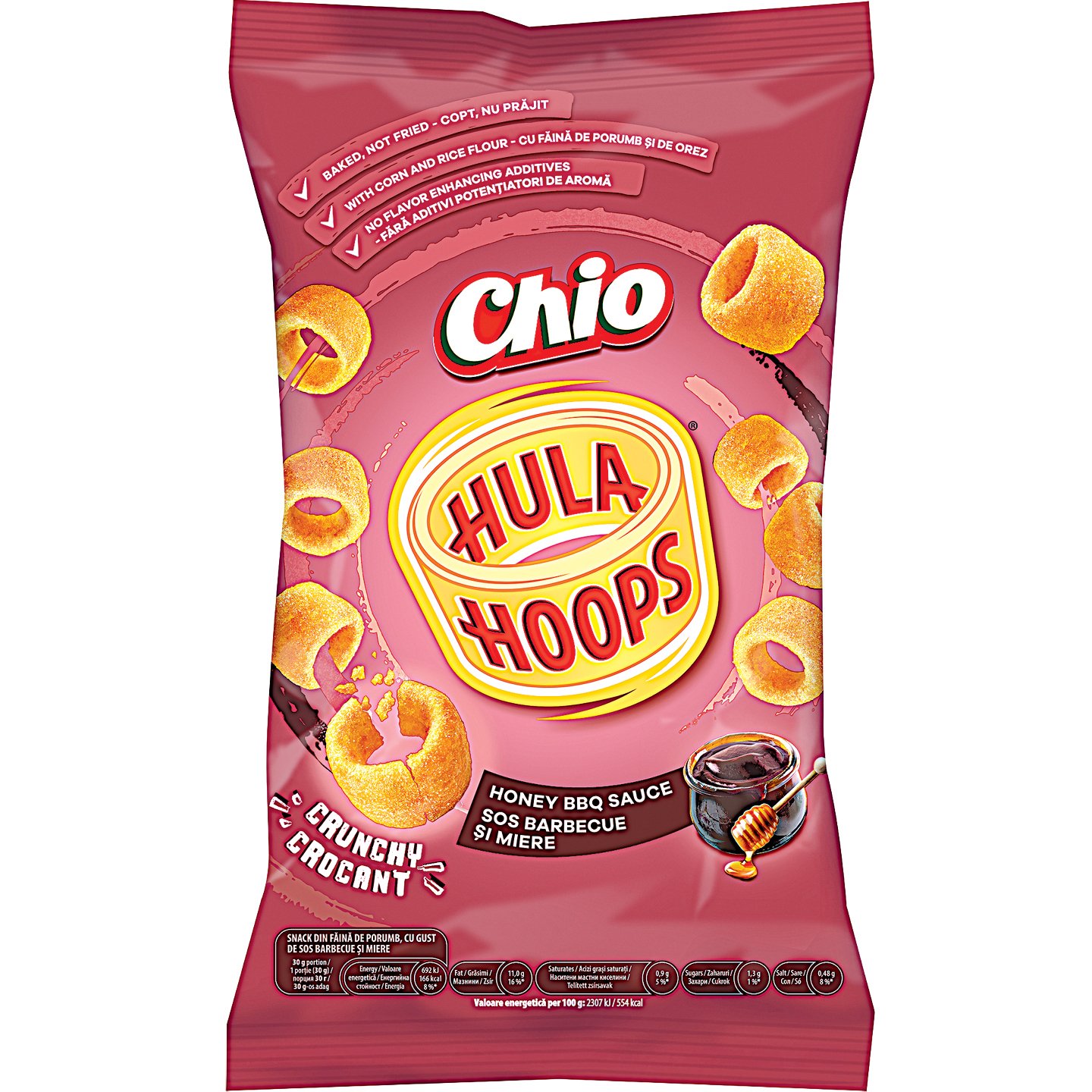 Chio Hula Hoops Mézes Bbq