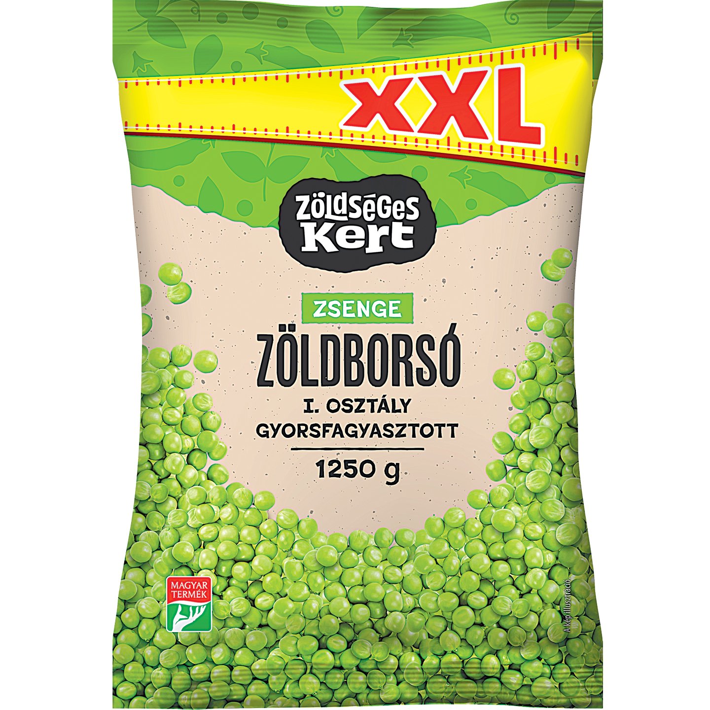 Zöldséges Kert Zsenge Zöldborsó Xxl
