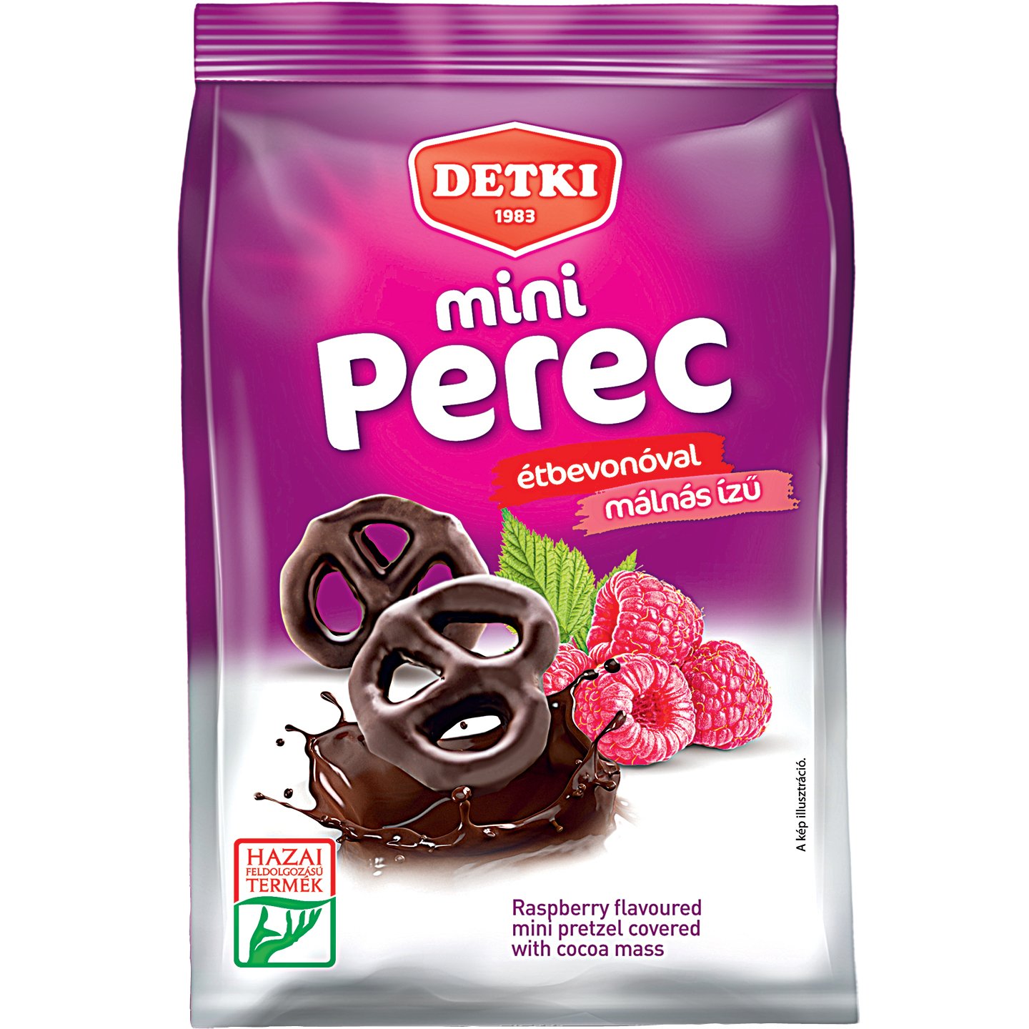 Detki Mini Málnás Perec