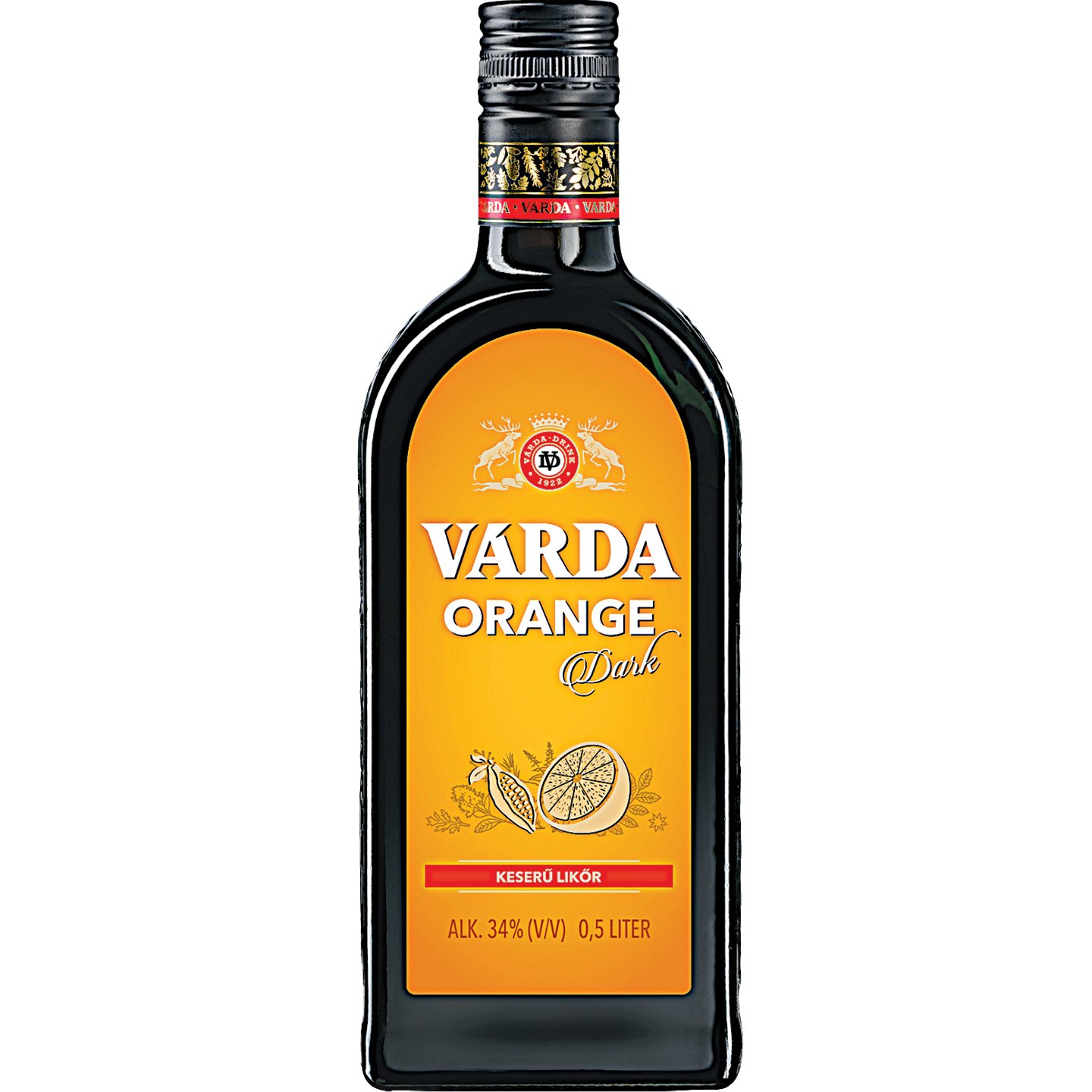 Várda Orange Dark Keserű Likőr +50 Ft Betétdíj