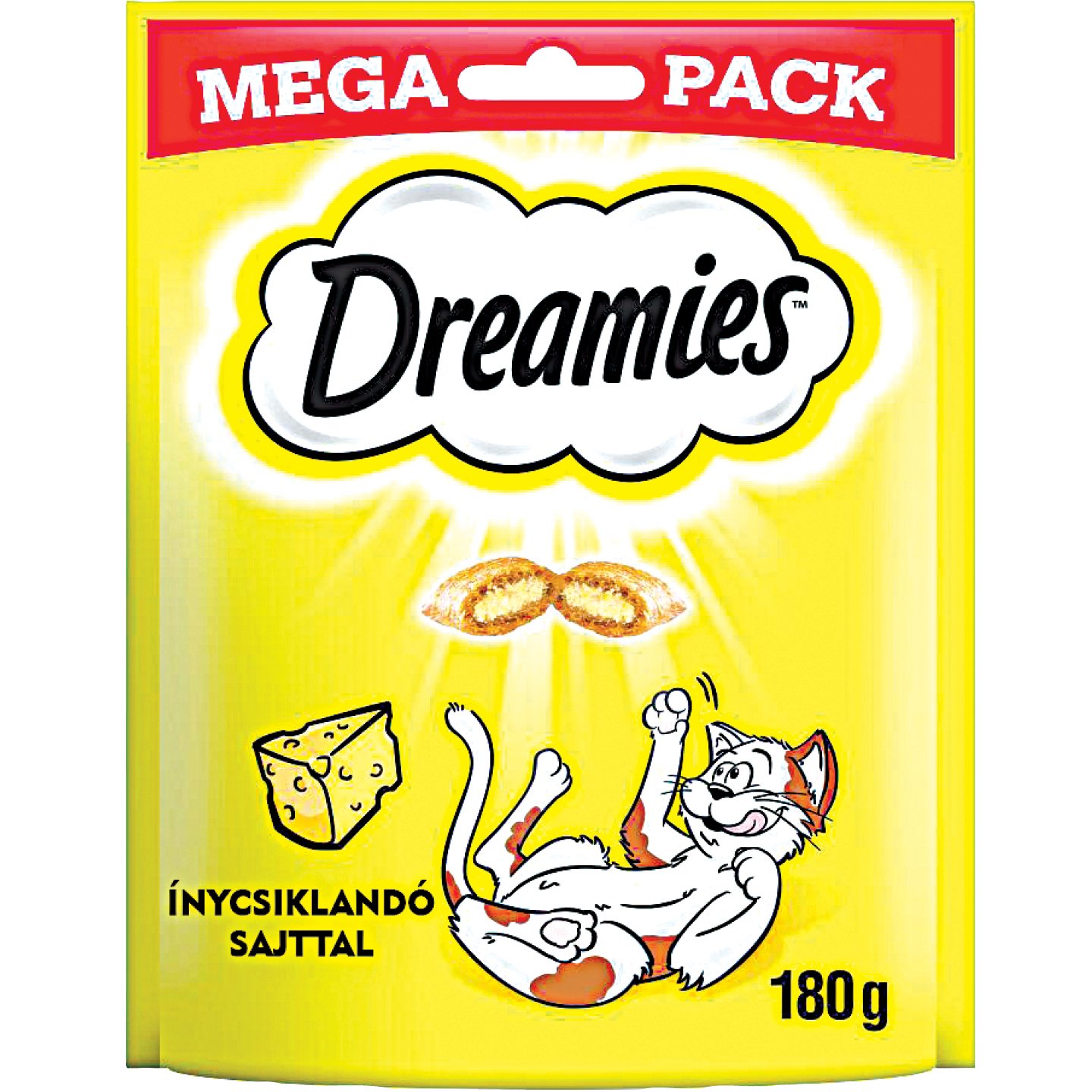 Dreamies Jutalomfalat Sajttal