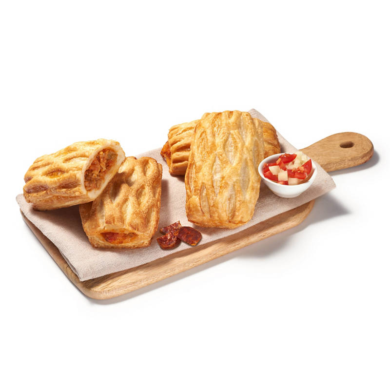 Kolbászos-lecsós párna, 70 g