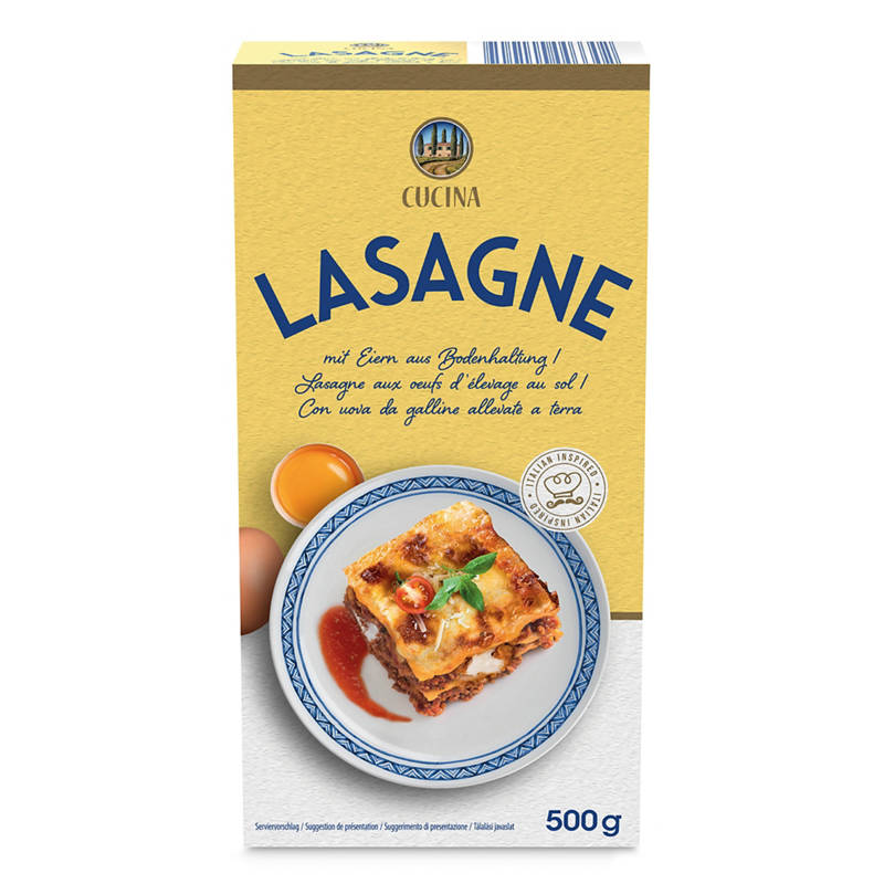 Lasagne tésztalapok, 500 g