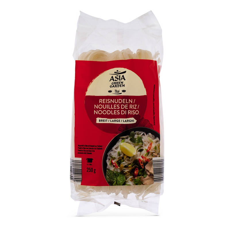 Rizstészta, széles, 250 g