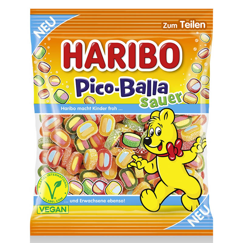 Gumicukorka, Pico Balla Sauer, 160 g
