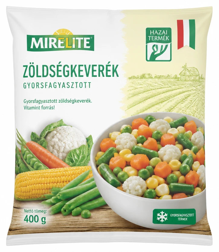 Mirelite gyorsfagyasztott zöldségkeverék