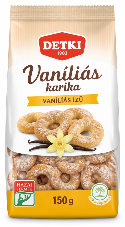 Detki vaníliás karika