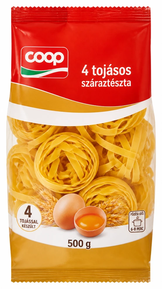 Coop 4 tojásos száraztészta