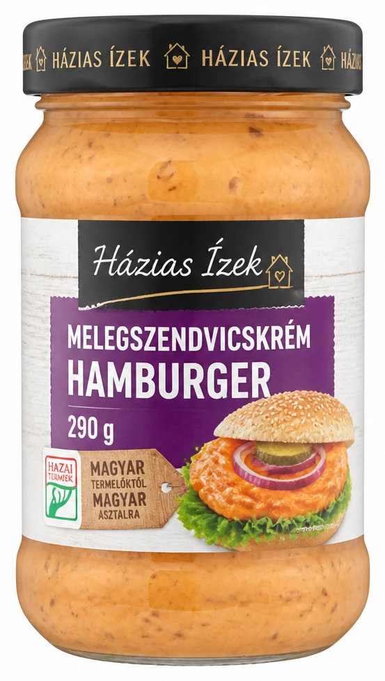 Házias Ízek melegszendvicskrém Hamburger
