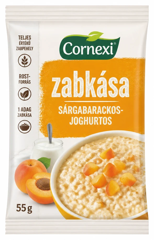 Cornexi zabkása Sárgabarackos-joghurtos
