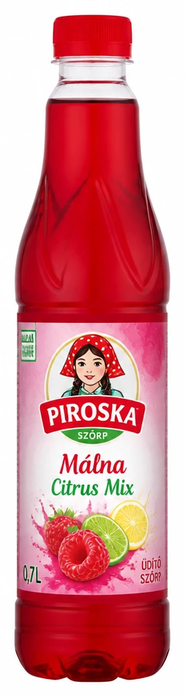 Piroska szörp Málna, Citrus Mix