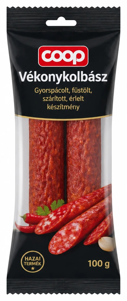 Coop vékonykolbász